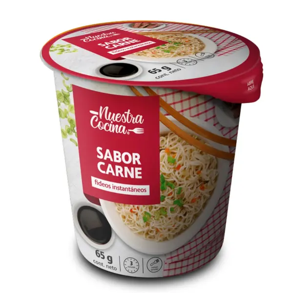 [7804628247600] FIDEOS INSTANTANEOS CARNE 65G NOODLE
