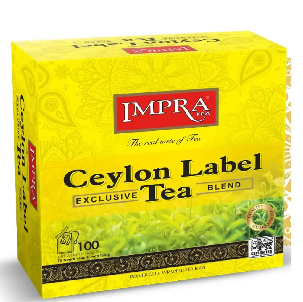 [4791021960065] TE IMPRA 100U CEYLON LABEL EXCLUSIVE 