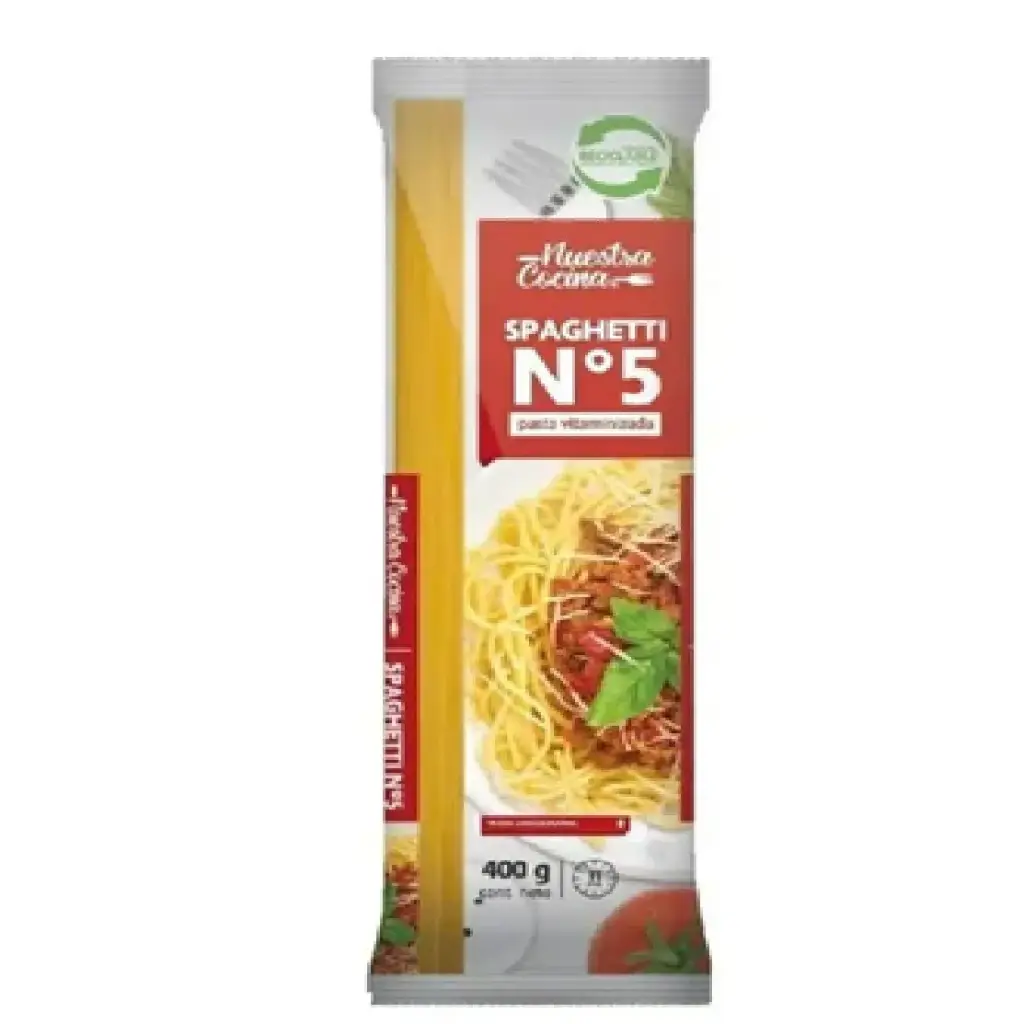 [7759475002882] PASTA SPAGHETTI  NUESTRA COCINA NRO 5