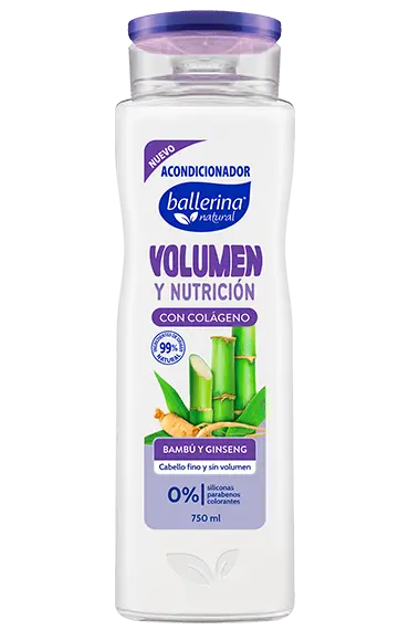 [7804920008190] ACONDICIONADOR BAMBU Y GINSENG BALLERINA 750ML