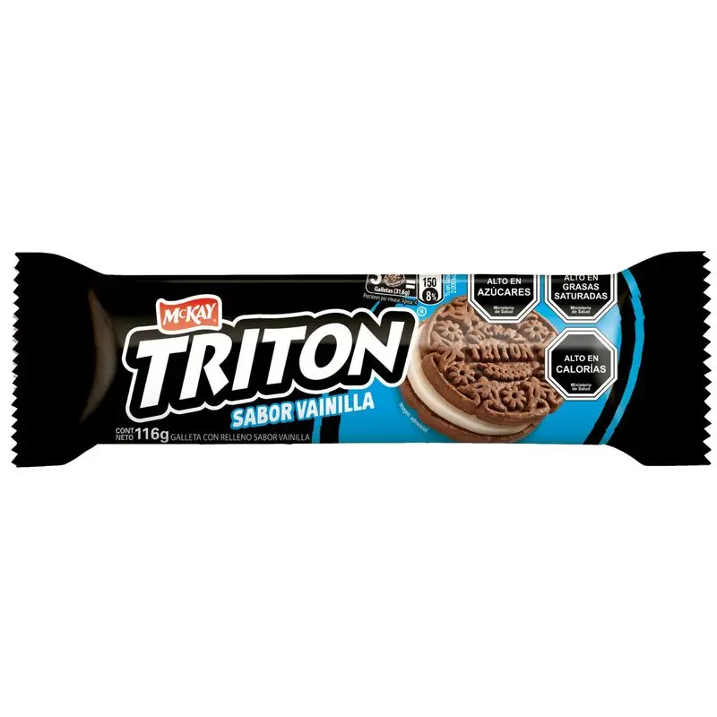 [8445291716841] GALLETA TRITON VAINILLA 116G