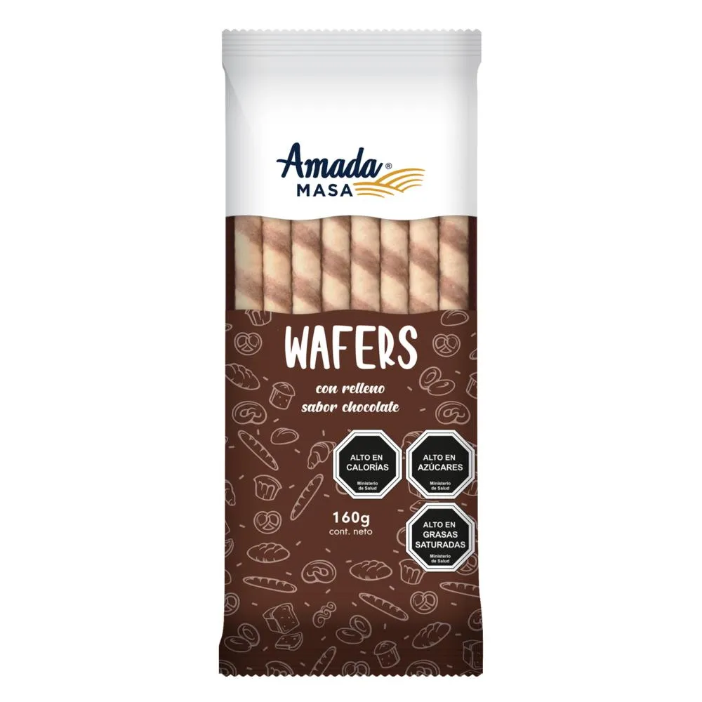 [7807975003219] WAFER AMADA MASA CHOCOLATE 160G  